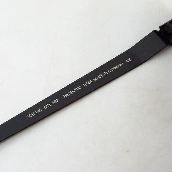 実際に弊社で買取させて頂いたMYKITA/マイキータ HOUSTON/ヒューストン サングラス/アイウェア col.167 GOLD/JETBLACKの画像 3枚目