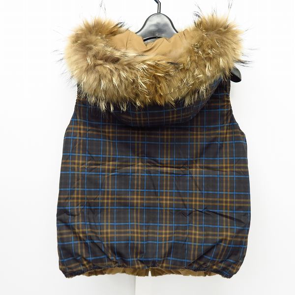 実際に弊社で買取させて頂いたMACKINTOSH PHILOSOPHY WOMEN/マッキントッシュ フィロソフィー ウィメン リバーシブル ジャケット ダウンベスト/36の画像 3枚目
