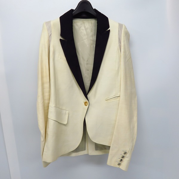 実際に弊社で買取させて頂いたIFSIXWASNINE/イフシックスワズナイン テーラードジャケット JK W-PEAK/1
