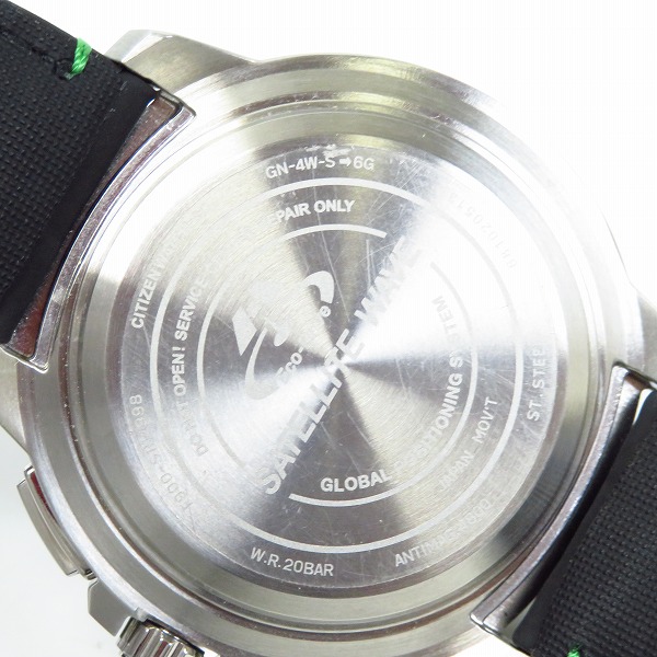実際に弊社で買取させて頂いたCITIZEN/シチズン PROMASTER/プロマスター サテライトウェーブ/GPSソーラー/エコドライブ F900-S104998の画像 3枚目