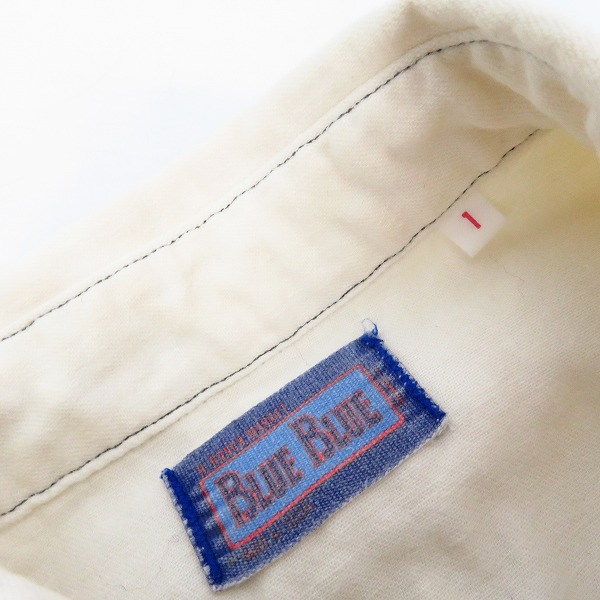 実際に弊社で買取させて頂いたBLUEBLUE/ブルーブルー ウエスタンシャツ 長袖 コットン/1の画像 2枚目