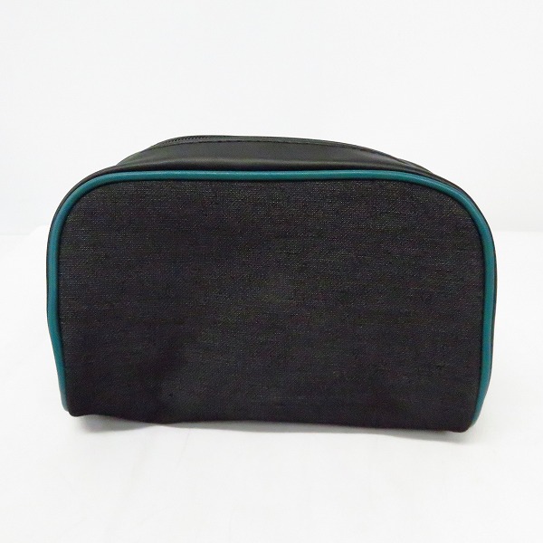 実際に弊社で買取させて頂いたBVLGARI/ブルガリ ポーチ ブラック/ブルーの画像 1枚目