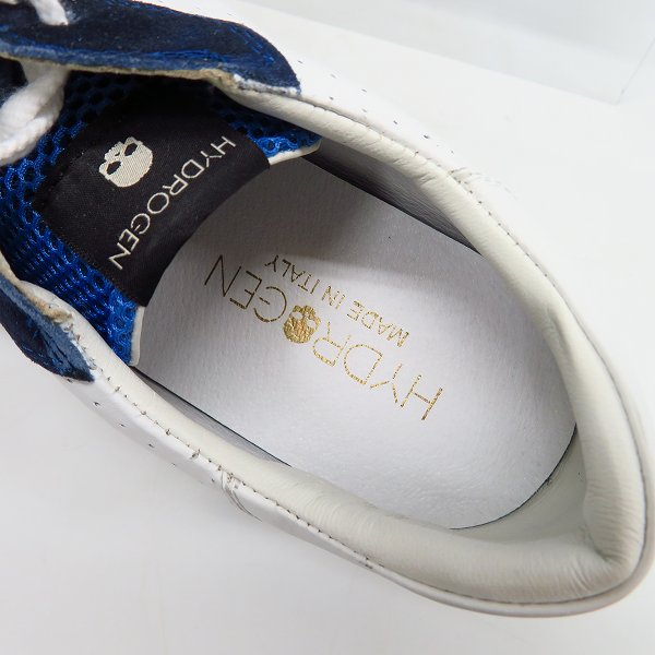 実際に弊社で買取させて頂いたHYDROGEN/ハイドロゲン スウェード 迷彩 カモフラ スニーカー 183700/43の画像 4枚目