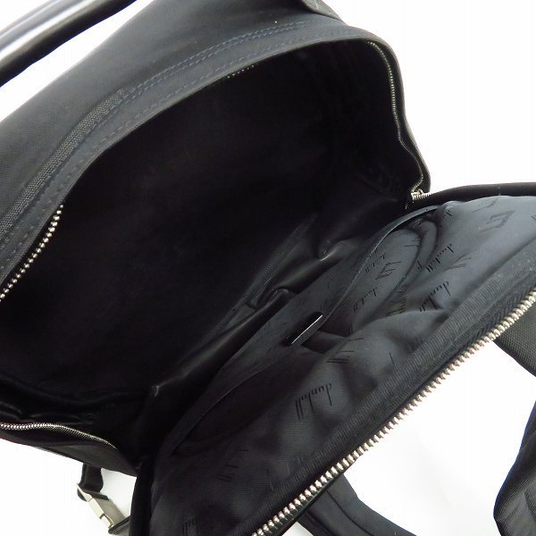 実際に弊社で買取させて頂いたdunhill/ダンヒル 斜め掛け リュックサック/バックパック ブラックの画像 3枚目