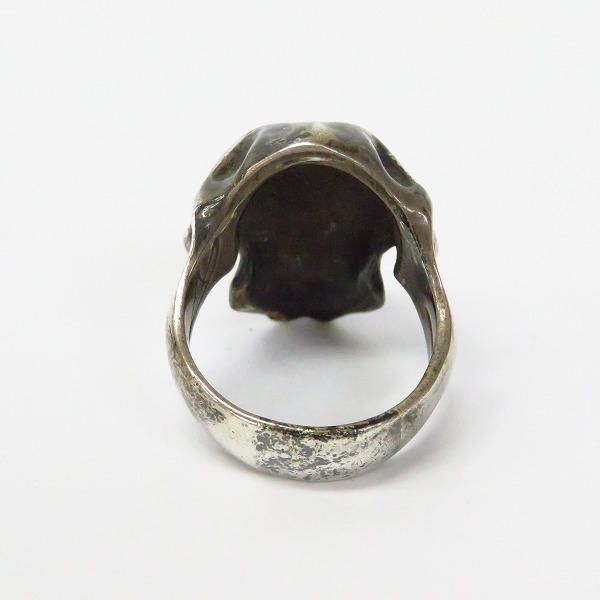 実際に弊社で買取させて頂いたCRAZY PIG/クレイジーピッグ CARCAS/カーカス スカルリング 25号の画像 3枚目