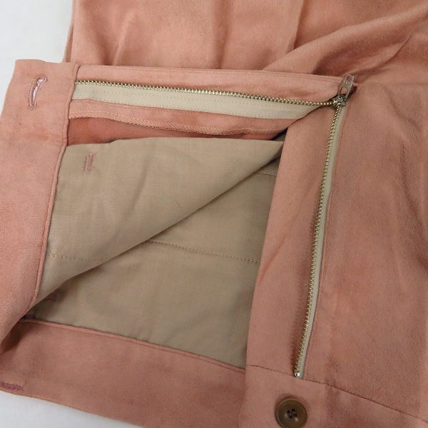 実際に弊社で買取させて頂いた【未使用】DISCOVERED/ディスカバード スウェード 3タックトラウザーパンツ DC-S18-PT-05/2の画像 2枚目