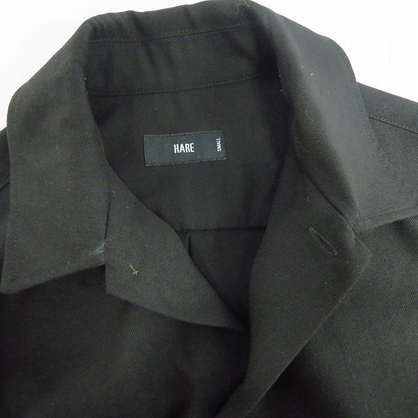 実際に弊社で買取させて頂いたHARE/ハレ オーバーサイズ レーヨン混ジャケット/スウェットトレーナー S/M 2点セットの画像 3枚目