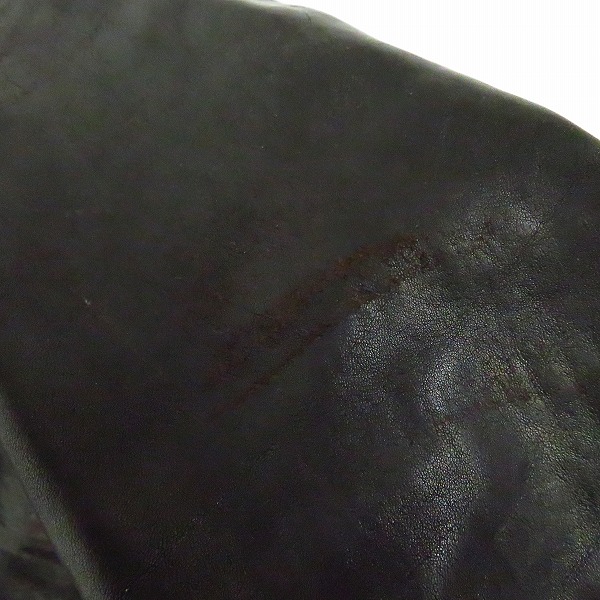 実際に弊社で買取させて頂いたBACKLASH/バックラッシュ EL DIABLO イタリアンダブルショルダー ダブルライダース/1254-02/Mの画像 5枚目