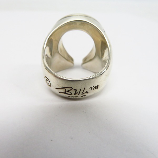 実際に弊社で買取させて頂いたCRIMIE×BWL/クライミー×ビルウォールレザー コラボ ホースシューリング C1G5-CRBW-R05C/19号の画像 3枚目