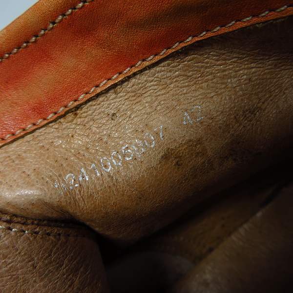 実際に弊社で買取させて頂いたalfredo BANNISTER/アルフレッドバニスター レースアップブーツ Size：42の画像 5枚目