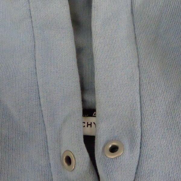 実際に弊社で買取させて頂いた【JPタグ付】GIVENCHY/ジバンシー 19SS ヴィンテージロゴ プルオーバー パーカー/フーディー/BM700R30AF/Size：XSの画像 6枚目