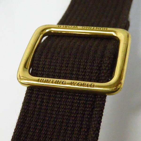 実際に弊社で買取させて頂いたHUNTING WORLD/ハンティングワールド  ミニ　ショルダーバッグの画像 7枚目