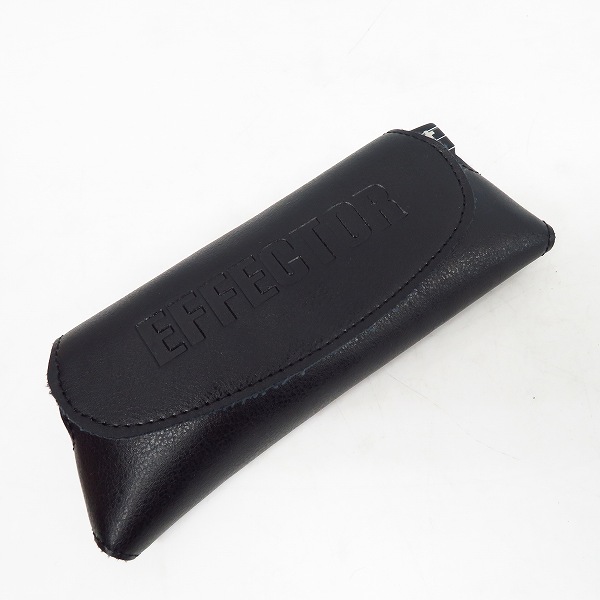 実際に弊社で買取させて頂いたEFFECTOR×DIET BUTCHER SLIM SKIN/エフェクター×ダイエットブッチャースリムスキン DIRT BKST 眼鏡/メガネフレームの画像 8枚目