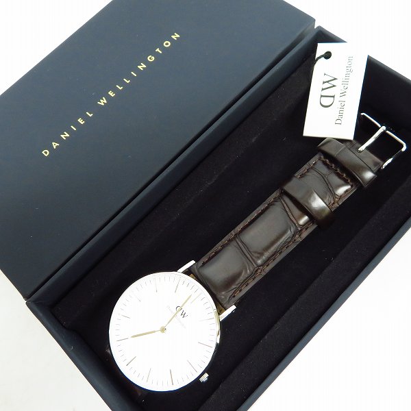 実際に弊社で買取させて頂いたDaniel Wellington/ダニエルウェリントン クラシック クォーツ腕時計 0610DW