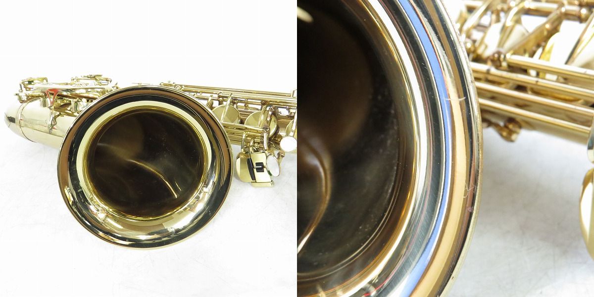 実際に弊社で買取させて頂いた★H.SELMER/セルマー テナーサックス SUPER ACTION 80/SA80/スーパーアクション80 SERIE II ケース付の画像 6枚目