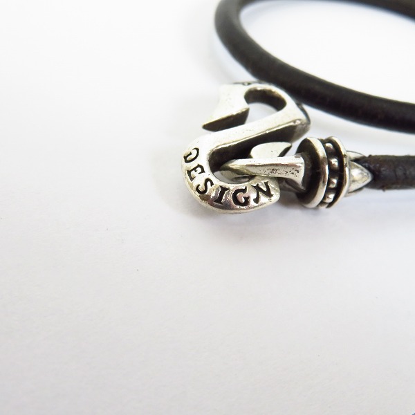 実際に弊社で買取させて頂いたDEAL DESIGN/ディールデザイン エッジスパイクブレスレットの画像 2枚目