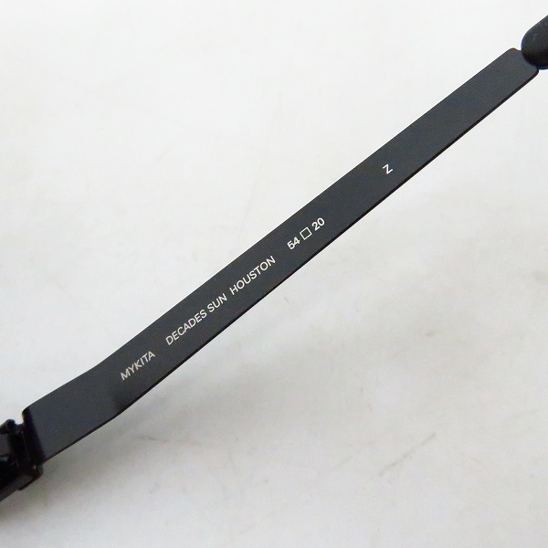 実際に弊社で買取させて頂いたMYKITA/マイキータ HOUSTON/ヒューストン サングラス/アイウェア col.167 GOLD/JETBLACKの画像 4枚目