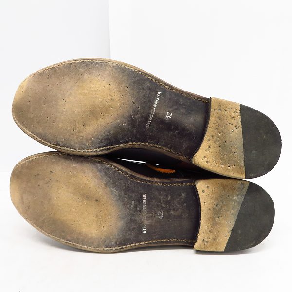 実際に弊社で買取させて頂いたalfredo BANNISTER/アルフレッドバニスター レースアップブーツ Size：42の画像 2枚目