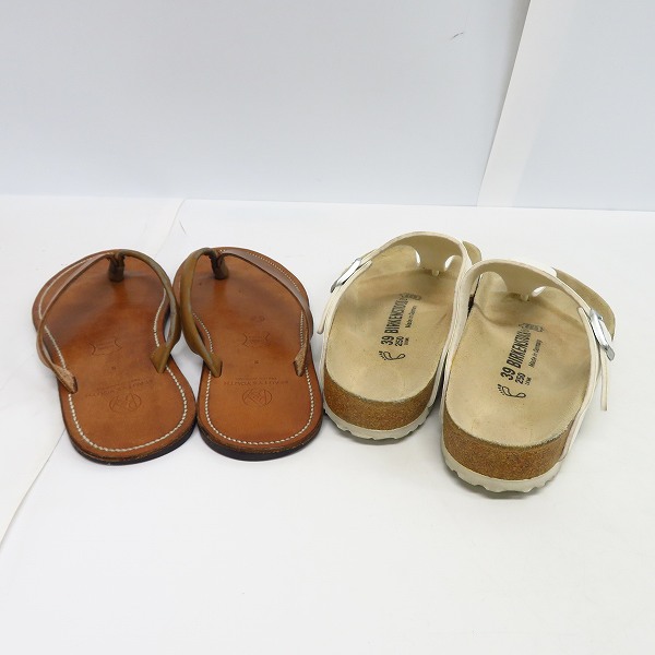 実際に弊社で買取させて頂いたBIRKENSTOCK/BEAUTY&YOUTH UNITED ARROWS サンダル M/39 2点セットの画像 1枚目