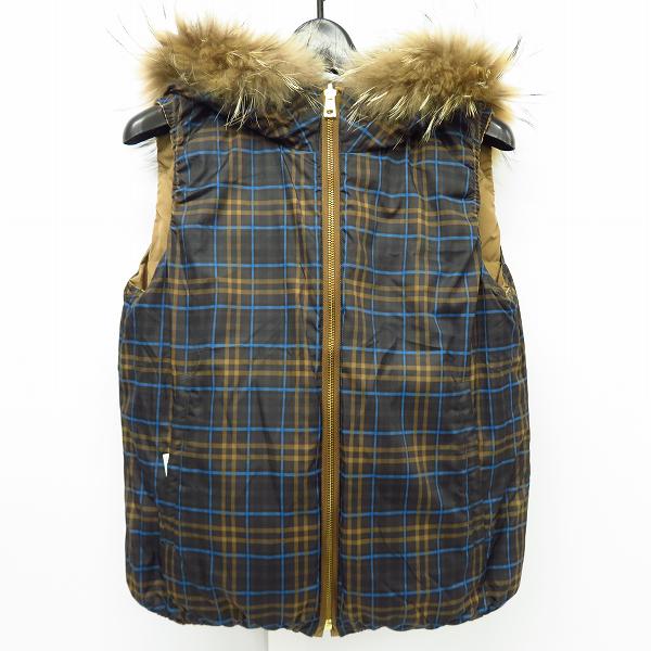 実際に弊社で買取させて頂いたMACKINTOSH PHILOSOPHY WOMEN/マッキントッシュ フィロソフィー ウィメン リバーシブル ジャケット ダウンベスト/36の画像 2枚目