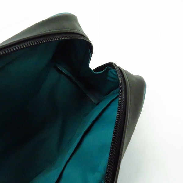 実際に弊社で買取させて頂いたBVLGARI/ブルガリ ポーチ ブラック/ブルーの画像 3枚目