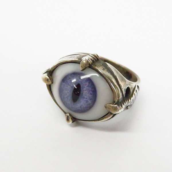 実際に弊社で買取させて頂いたCRAZY PIG/クレイジーピッグ 義眼 ヒューマンアイ リング/19.5号