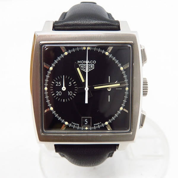 実際に弊社で買取させて頂いたTAG HEUER/タグホイヤー 世界限定5000本 モナコ 復刻モデル CS2110 自動巻