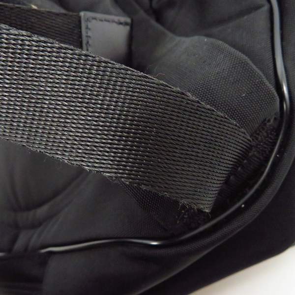 実際に弊社で買取させて頂いたdunhill/ダンヒル 斜め掛け リュックサック/バックパック ブラックの画像 6枚目