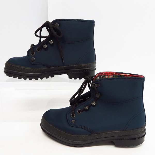 実際に弊社で買取させて頂いたCaravan/キャラバン トレッキング/登山ブーツ ネイビー系 24の画像 3枚目