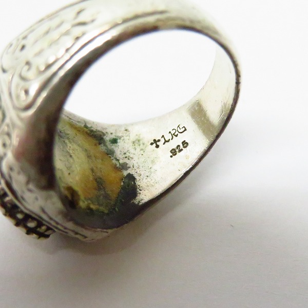 実際に弊社で買取させて頂いたLoree Rodkin/ローリーロドキン ストーン付きカレッジリング/シルバー/18号の画像 6枚目