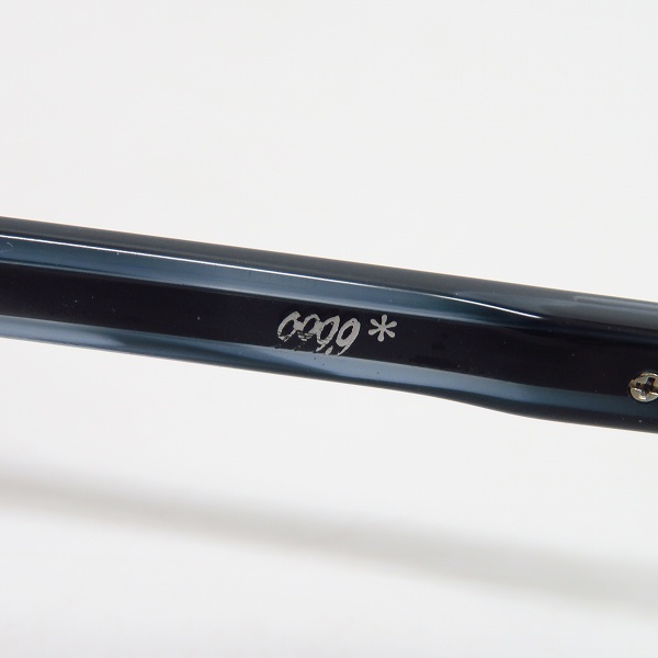 実際に弊社で買取させて頂いた999.9/フォーナインズ 度入り メガネフレーム/アイウェア S-370Tの画像 5枚目