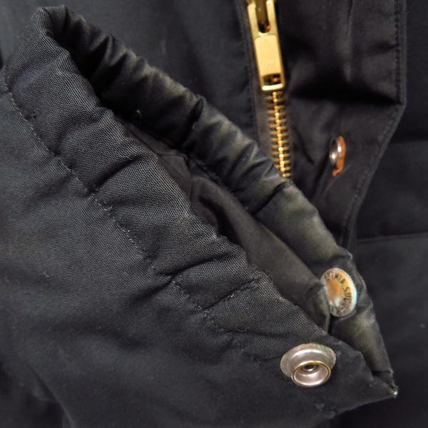 実際に弊社で買取させて頂いたSUGAR CANE/シュガーケーン ブラック ダウンジャケット/SC10750/Lの画像 7枚目