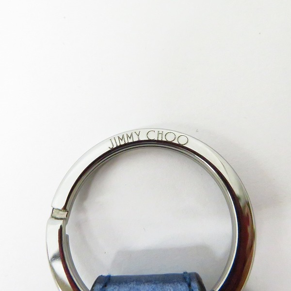 実際に弊社で買取させて頂いたJIMMY CHOO/ジミーチュウ WARWICK キーリング/キーホルダー の画像 2枚目