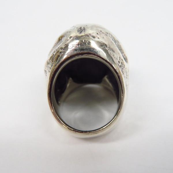 実際に弊社で買取させて頂いたDEALDESIGN/ディールデザイン リーパー スカル/死神 リング 14号の画像 4枚目