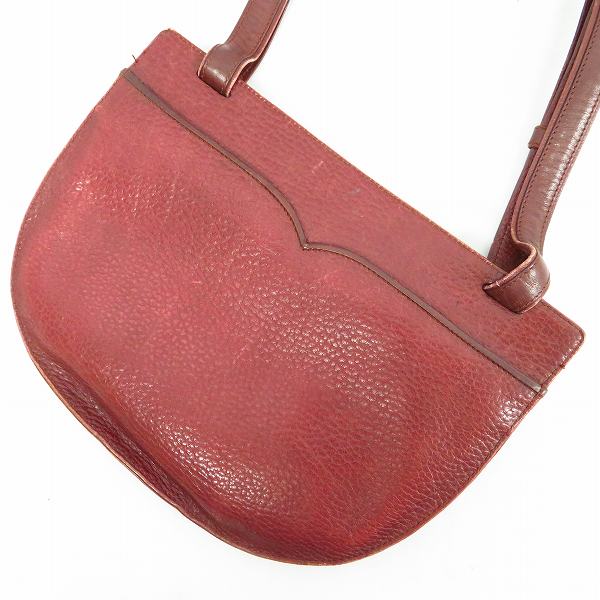 実際に弊社で買取させて頂いたCartier/カルティエ マストライン レザー ボルドー ショルダーバッグの画像 2枚目