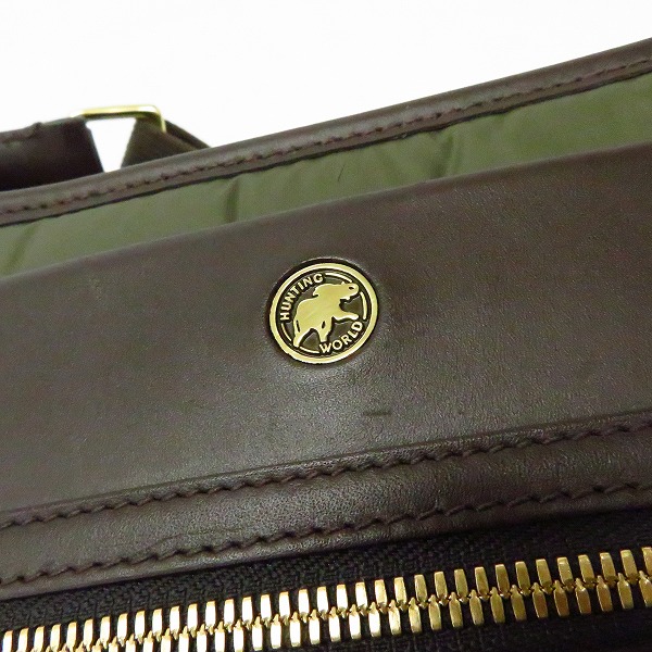 実際に弊社で買取させて頂いたHUNTING WORLD/ハンティングワールド  ミニ　ショルダーバッグの画像 4枚目