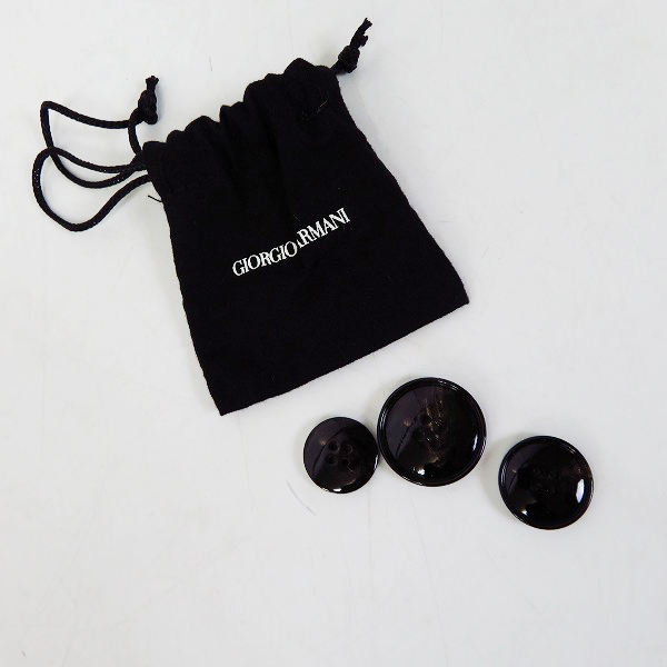 実際に弊社で買取させて頂いたGIORGIO ARMANI/ジョルジオアルマーニ フード収納式 コート/48の画像 9枚目