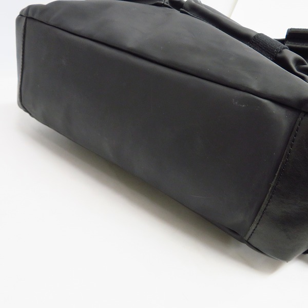 実際に弊社で買取させて頂いたHYDROGEN/ハイドロゲン バッグ/リュック/バックパック 2WAY ブラックの画像 2枚目