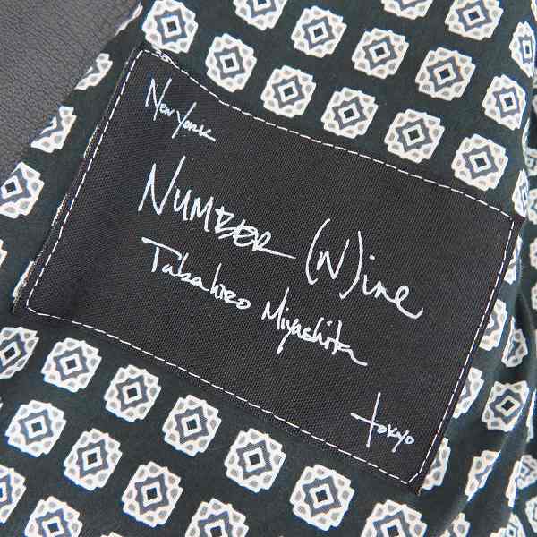 専用　dust box様ナンバーナイン 04AW GIVE期 シングルライダース NUMBER (N)INE（ナンバーナイン） 04AW Archive Give期 Heart Tribal