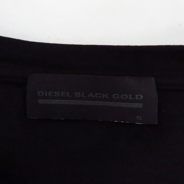 実際に弊社で買取させて頂いたDIESEL BLACK GOLD/ディーゼル ブラック ゴールド Tシャツ/カットソー/Sの画像 2枚目