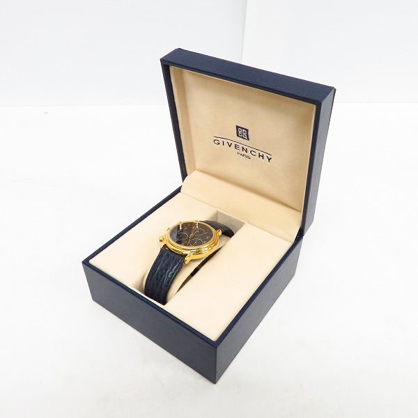 実際に弊社で買取させて頂いたGIVENCHY/ジバンシー PACIFIC/クォーツ 腕時計 の画像 7枚目