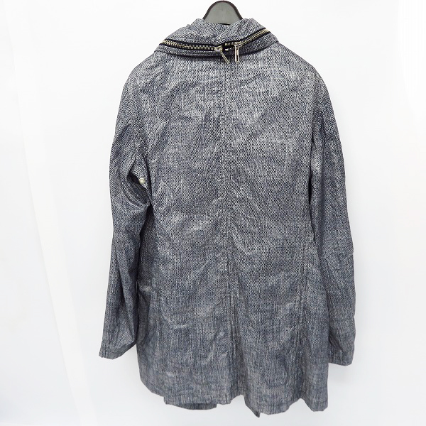 実際に弊社で買取させて頂いたGIORGIO ARMANI/ジョルジオアルマーニ フード収納式 コート/48の画像 1枚目