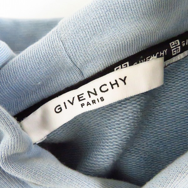 実際に弊社で買取させて頂いた【JPタグ付】GIVENCHY/ジバンシー 19SS ヴィンテージロゴ プルオーバー パーカー/フーディー/BM700R30AF/Size：XSの画像 2枚目