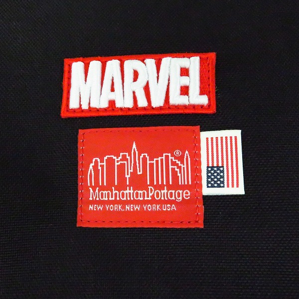実際に弊社で買取させて頂いた【未使用】Manhattan Portage/マンハッタンポーテージ MARVEL/マーベル コラボバックパック/リュックの画像 6枚目