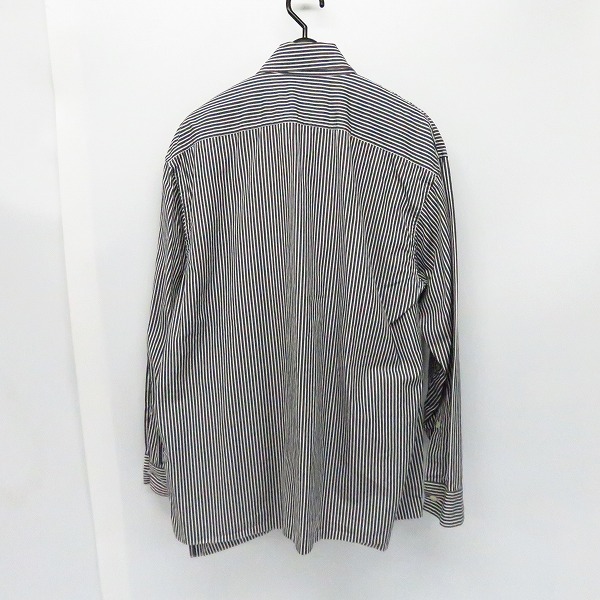 実際に弊社で買取させて頂いたMARNI/マルニ ストライプ 長袖シャツ/44の画像 1枚目