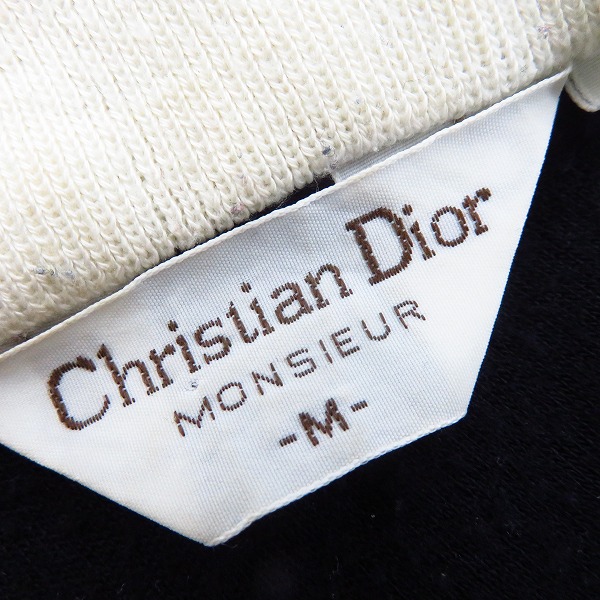 実際に弊社で買取させて頂いたChristian DIOR MONSIEUR/クリスチャンディオールムッシュ アクリルジップジャケット/Mの画像 2枚目
