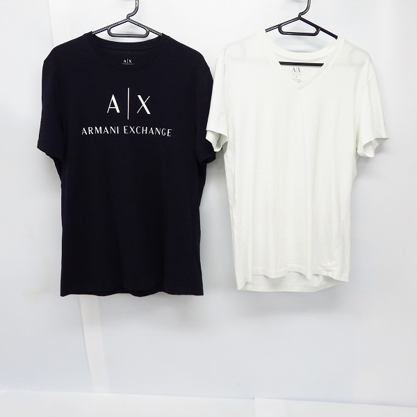 実際に弊社で買取させて頂いたARMANI EXCHANGE/アルマーニエクスチェンジ Tシャツ/カットソー/M/2点セット