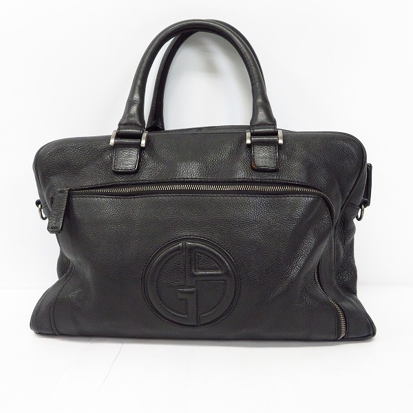 実際に弊社で買取させて頂いたGIORGIO ARMANI/ジョルジオアルマーニ レザートートバッグ YGM955
