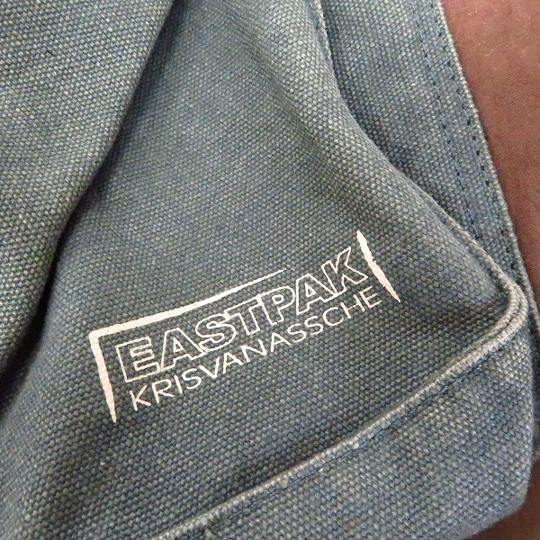 実際に弊社で買取させて頂いたKRIS VAN ASSCHE×EASTPAK/クリスヴァンアッシュ×イーストパック 2WAY レザー切替 バックパックの画像 8枚目