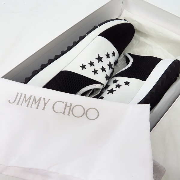 実際に弊社で買取させて頂いたJIMMY CHOO/ジミーチュウ OAKLAND/M スタースタッズ スニーカー/スリッポン/41.5の画像 7枚目